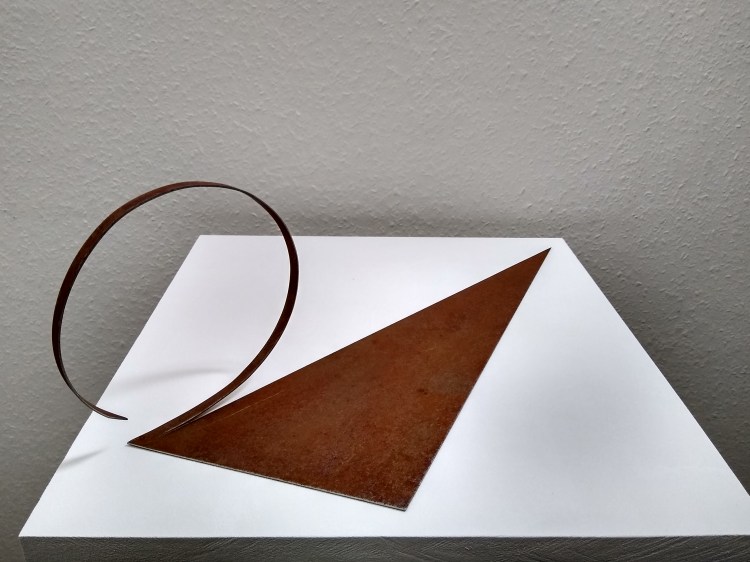 Werner Rückemann, Skulptur, Metall, 2020, Galerie Münsterland, Emsdetten