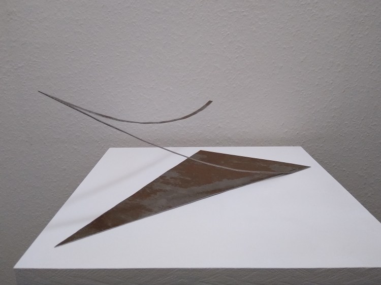 Werner Rückemann, Skulptur, Metall, 2020, Galerie Münsterland, Emsdetten