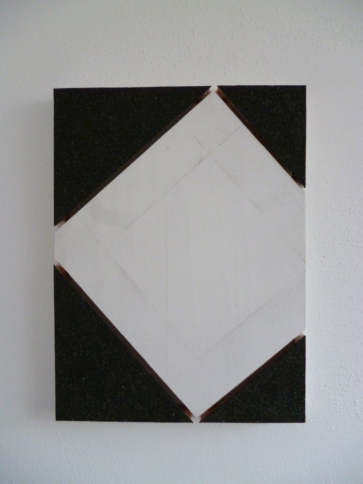 Werner Rückemann, Relief, Holz, 2014, Atelier