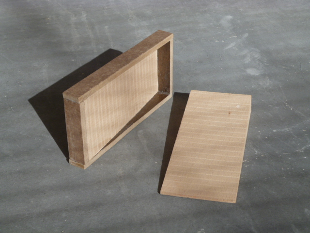 Werner Rückemann, Modell, Holz, 2015, Atelier