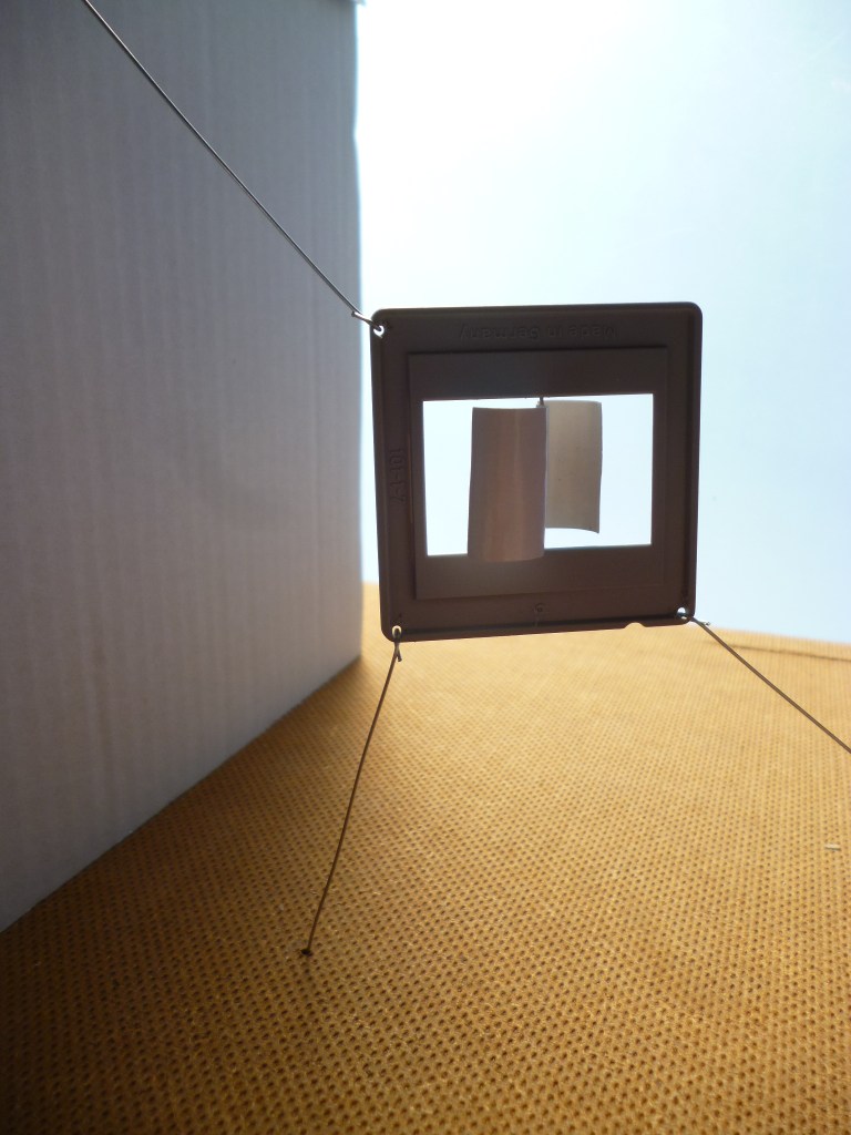 Werner Rückemann, Modell, Metall u. Karton, 2017, Atelier