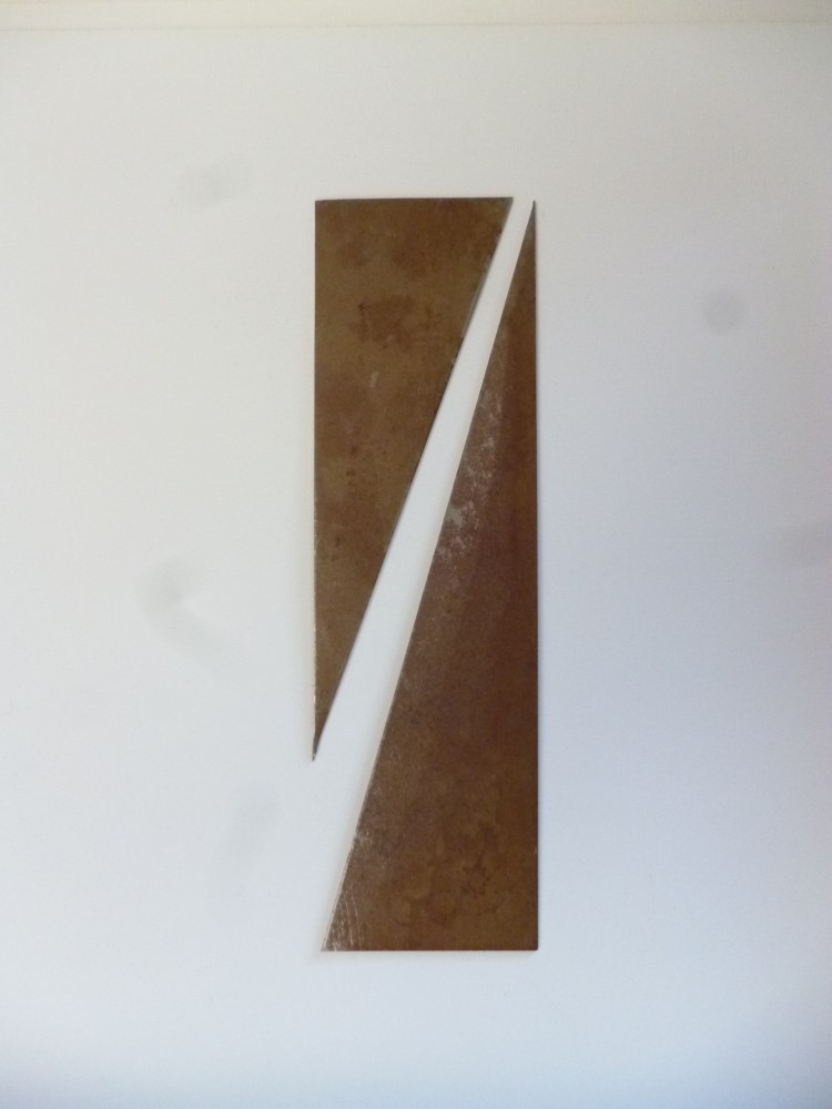 Werner Rückemann, Relief, Metall, 2018, Museum Liesborn