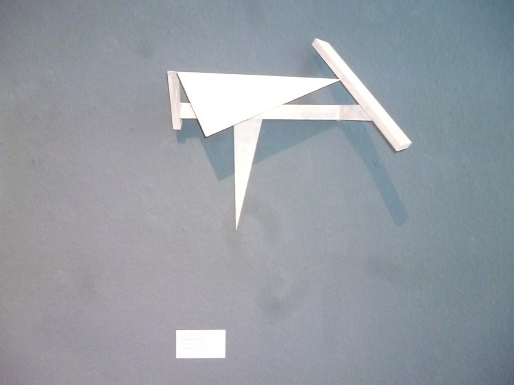 Werner Rückemann, Relief, Karton, 2018, Museum Liesborn