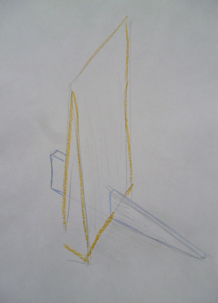 Werner Rückemann, Zeichnung, 2014, Atelier