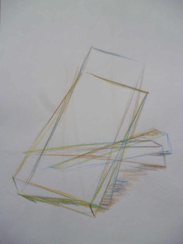 Werner Rückemann, Zeichnung, 2014, Atelier