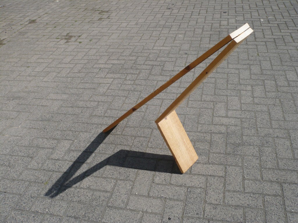 Werner Rückemann, Skulptur, Holz, 2012, Atelier