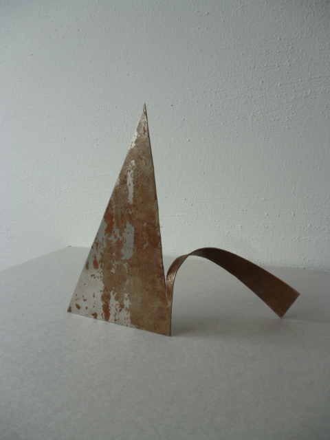 Werner Rückemann, Modell, Metall, 2013, Atelier