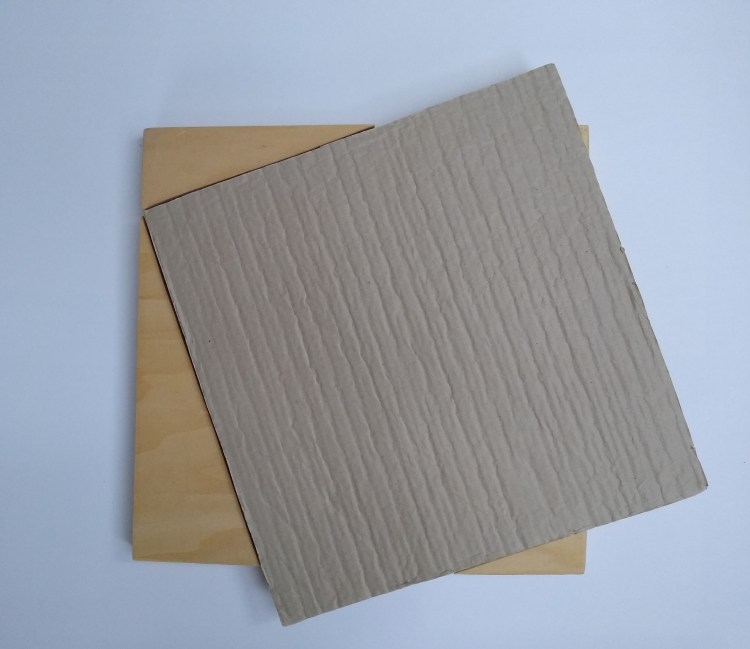 Werner Rückemann, Holz u. Karton, 2013, Atelier